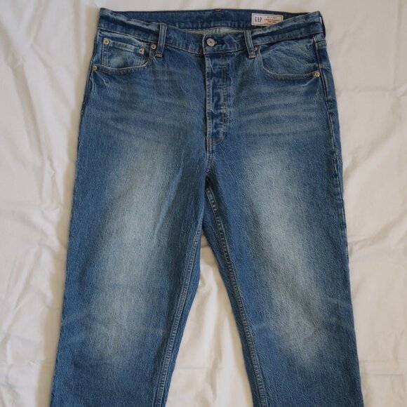 Gap Cheeky Straight High Rise Jean Size 31 - Picture 1 of 5